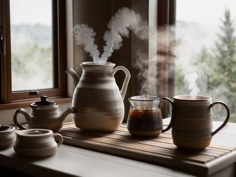 Hands holding a steaming mug of Cardio Slim Tea instead of a late-night snack