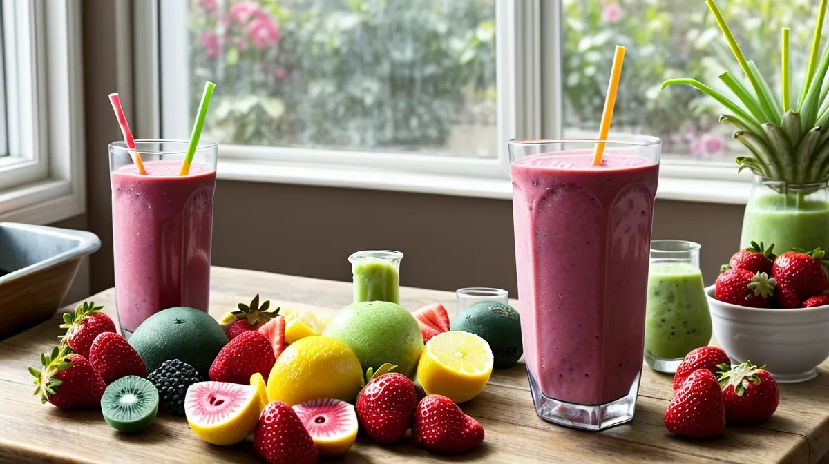 Fresh spring meal prep recipes for postpartum weight loss, glass containers with seasonal produce
