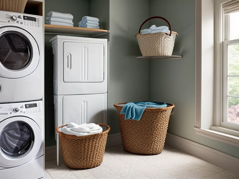 Laundry basket next to a stashed chocolate bar, a mom's old 3 PM sugar habit