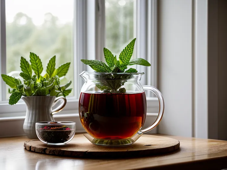 Side-by-side comparison of dark roast coffee and light green tea for postpartum morning bloat
